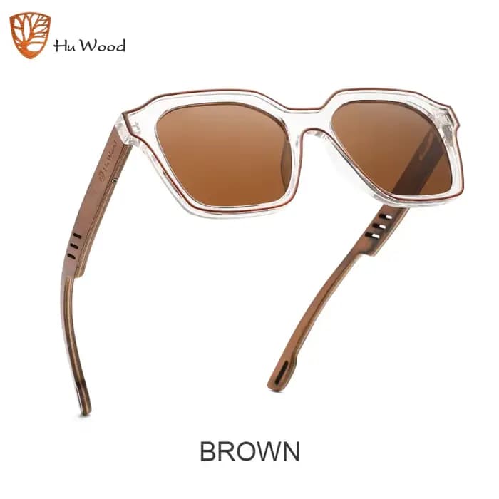 HU bois lunettes de soleil femmes concepteur de mode lunettes de soleil polarisées hommes marque de 
