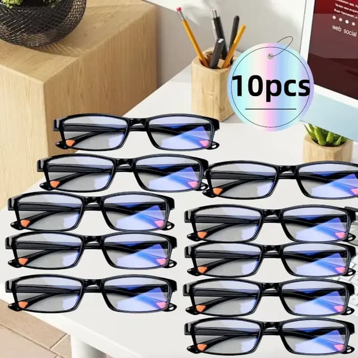 10 pièces Sport hommes lunettes de lecture pour hommes femmes unisexe ultra-léger presbyte lunettes 