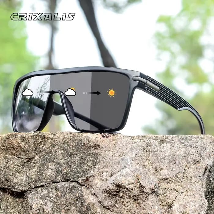CRIXLAIS mode lunettes de soleil polarisées photochromiques hommes femmes lunettes de soleil surdime