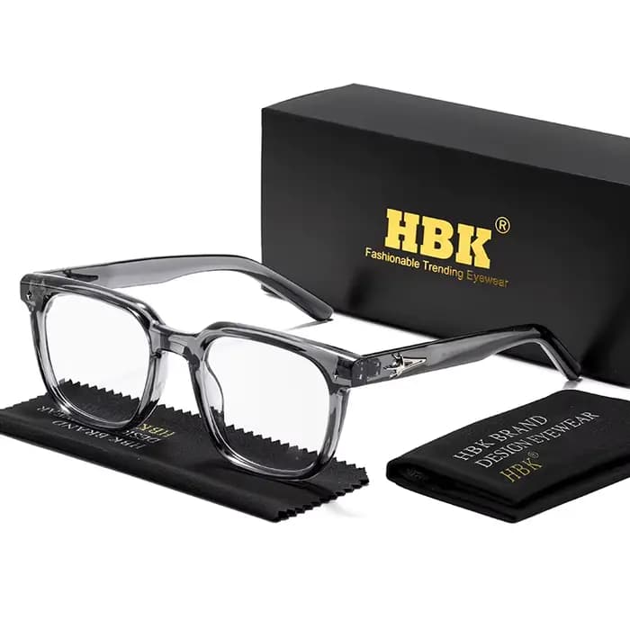 HBK nouvelle mode lunettes carrées montures marque Design unisexe montures femmes Anti Bluelight ord