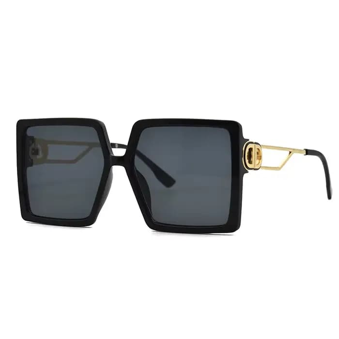 Respzed-Lunettes de Soleil Carrées Classiques en Forme de D pour Homme et Femme, Vintage, Rétro, UV4