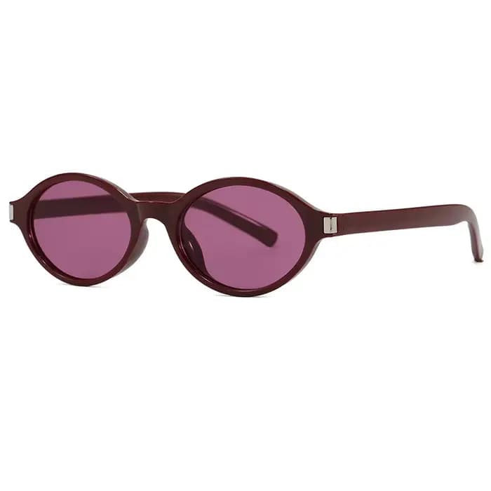 Lunettes ovales à petite monture pour femmes, style minimaliste élégant, lunettes décoratives de sty