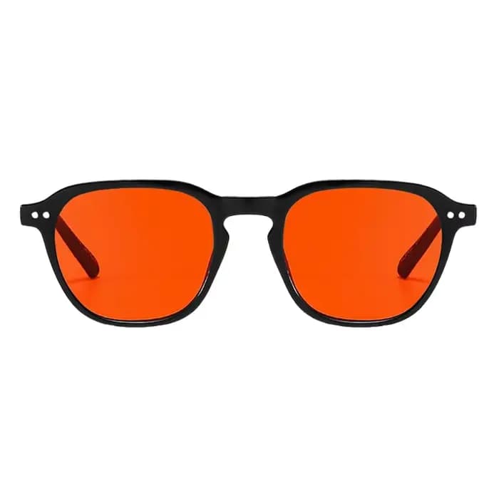 Mode carré rond lunettes De soleil hommes femmes marque concepteur rétro lunettes De soleil mâle fem