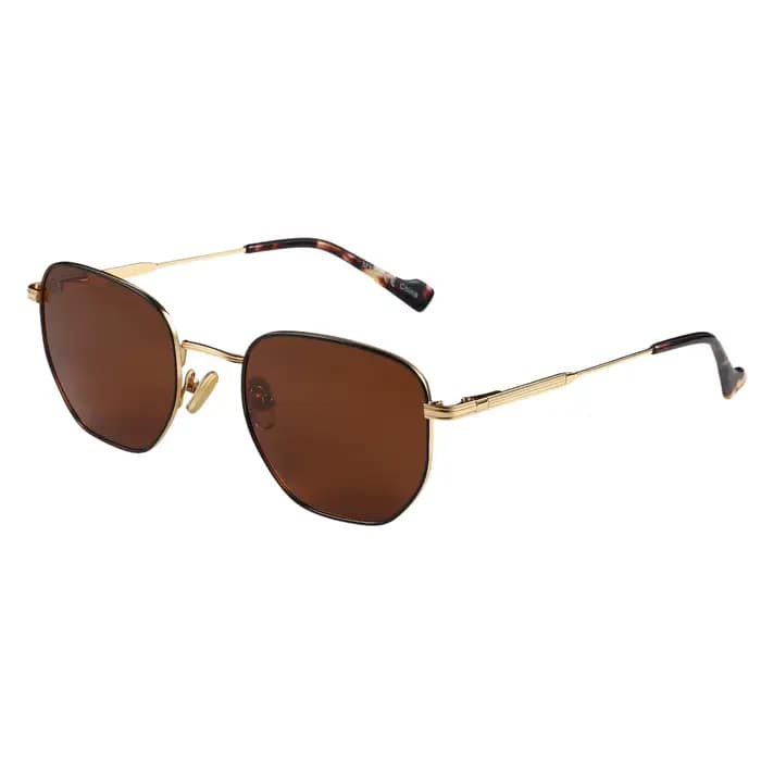 ZENOTTIC – lunettes de soleil rétro polarisées hexagonales pour hommes et femmes, monture métallique