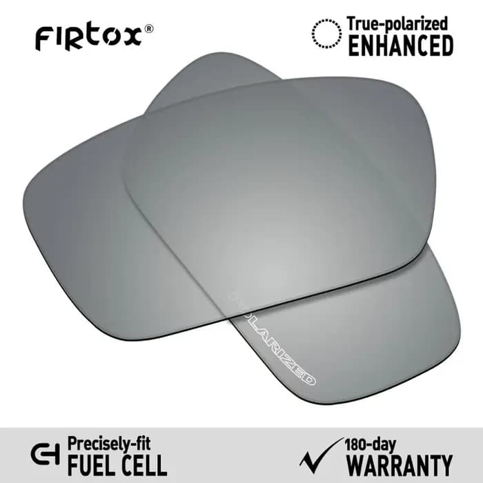Firtox – lentilles polarisées Anti-eau de mer de remplacement, pour lunettes de soleil Oakley Fuel c
