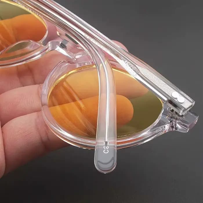 Lunettes de soleil polarisées hommes rétro lunettes de soleil rondes femmes Johnny Depp Miltzen marq