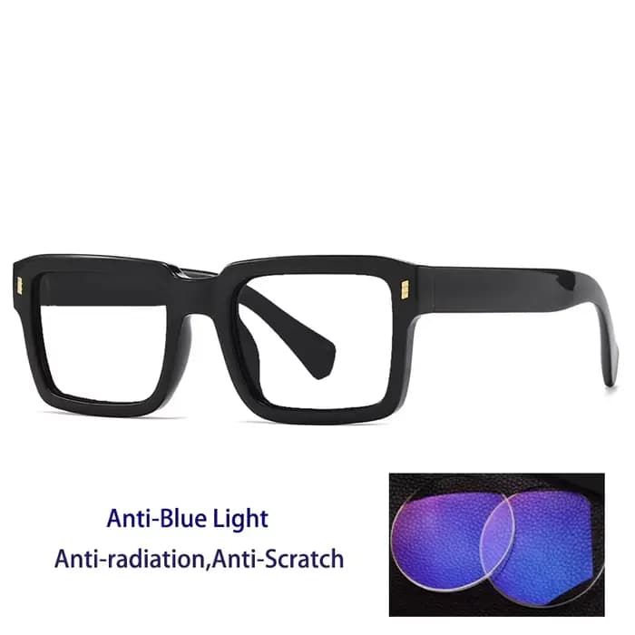 KOCOLIOR nouvelle marque Design panneau carré Anti lumière bleue lunettes de lecture pour hommes et 