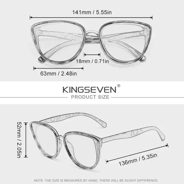 Lunettes de soleil triangulaires KINGSEVEN pour femme – Accessoire de luxe et de loisirs, idéales po