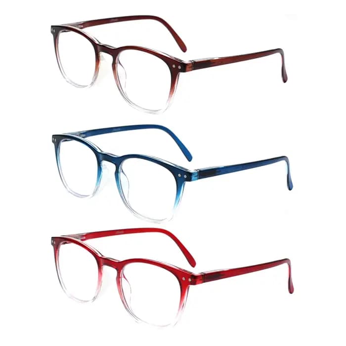 Henotin lunettes de lecture charnières de printemps hommes femmes à la mode lentille claire cadre ca