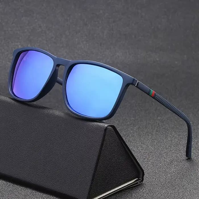 Lunettes de soleil de conduite en plein air populaires carrées à grande monture lunettes de soleil l