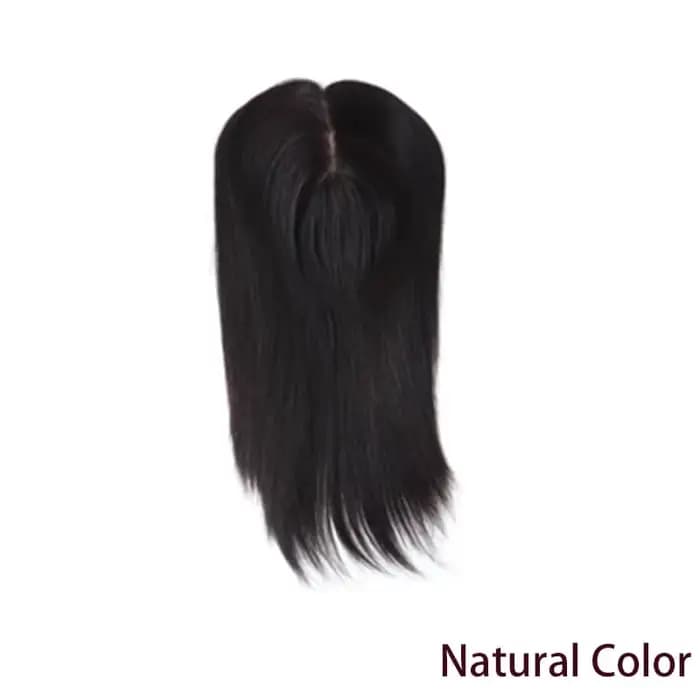 Extensions capillaires juives pour femmes, 16-20 pouces, lisses, en cheveux humains, avec clips, 7x8