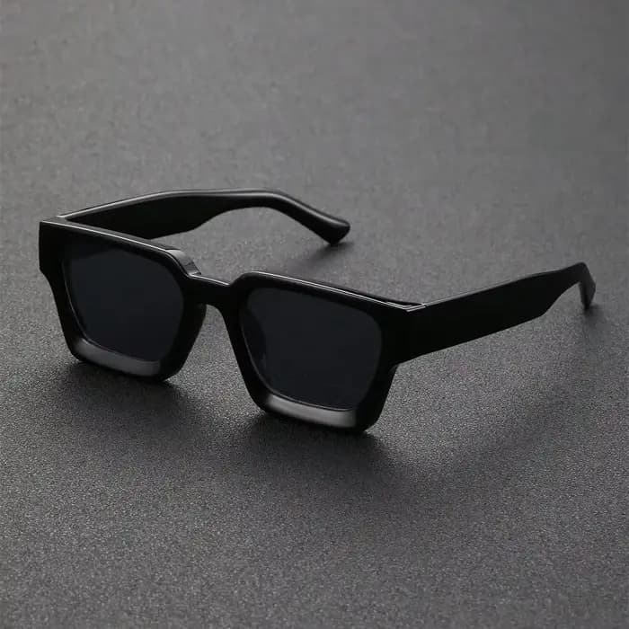 Rétro noir millionnaire nuances lunettes de soleil de luxe 2025 pour hommes concepteur célèbre marqu