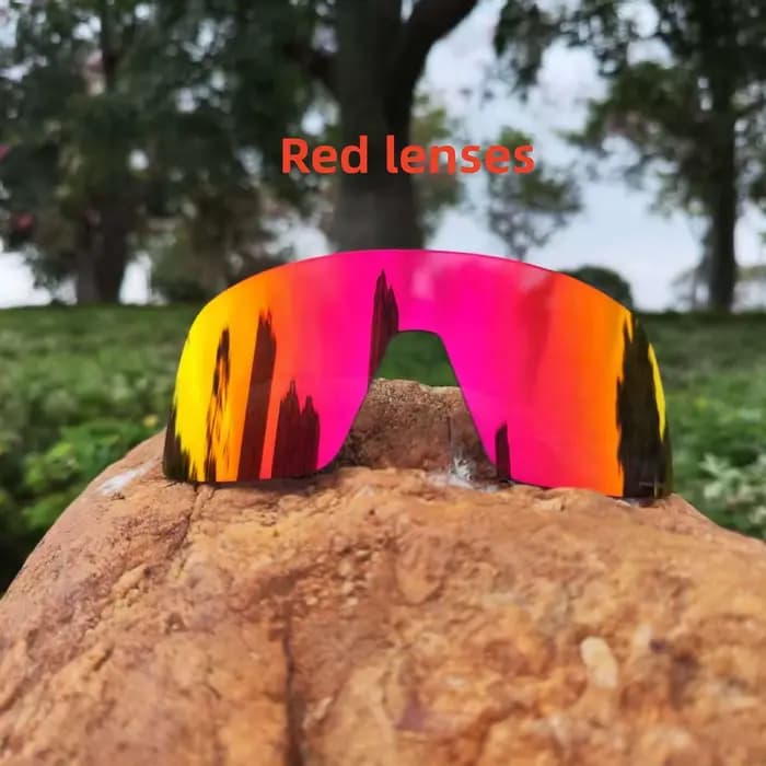 Utilisé pour les lunettes de cyclisme Sports de plein air vtt pêche UV400 lunettes lentilles de remp