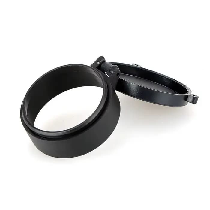 Couvercle de portée de fusil 25 5mm 64mm, couvercle d'objectif rabattable, capuchon à ressort rapide