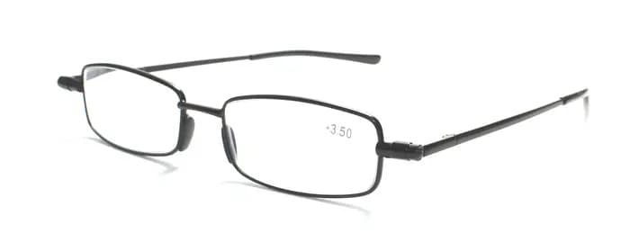 Lunettes de Lecture pour Homme et Femme, Loupes Progressives, Monture Pliable à Bords Complets, Pres