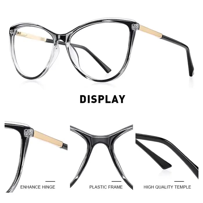 MERRYS – lunettes rétro yeux de chat pour femmes, monture, mode, myopie, Prescription, S2701, optiqu