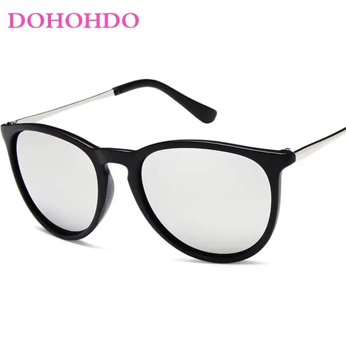 DOHOHDO – lunettes de soleil Vintage rétro pour femmes, verres de styliste de marque, yeux de chat, 