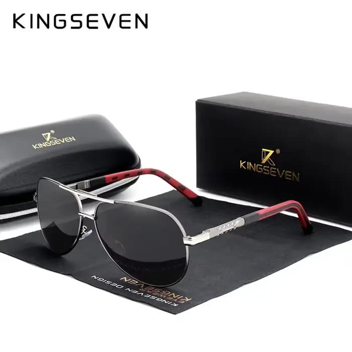 KINGSEVEN – lunettes de soleil polarisées UV400 pour hommes et femmes, pour la conduite et les vacan