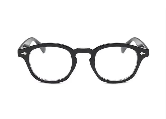 Nouveauté Johnny Depp Style lunettes hommes rétro rond nuances lunettes de Prescription femmes optiq