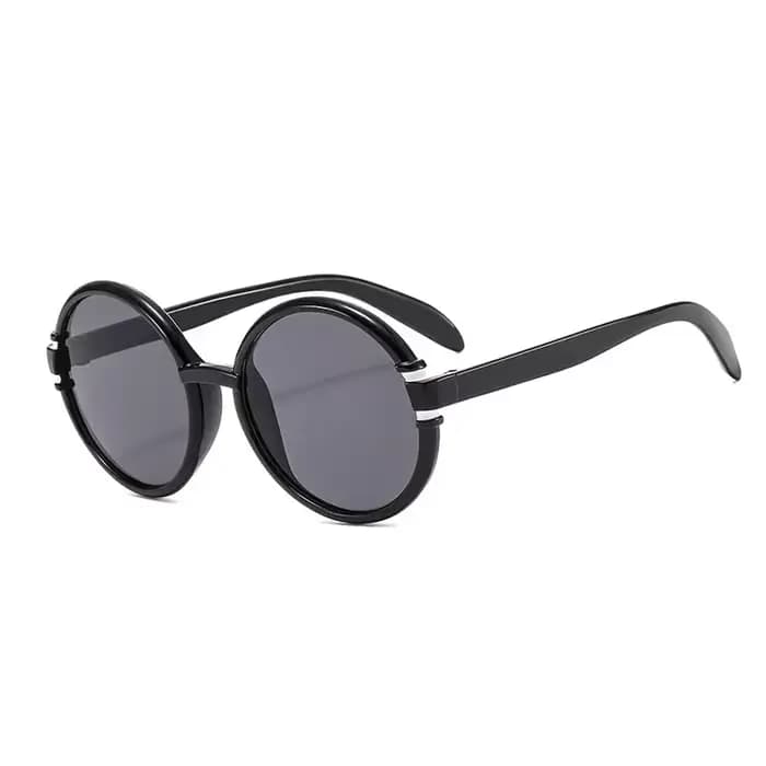 Lunettes de soleil rondes de styliste de marque de luxe pour femmes et hommes, Vintage, à la mode, P