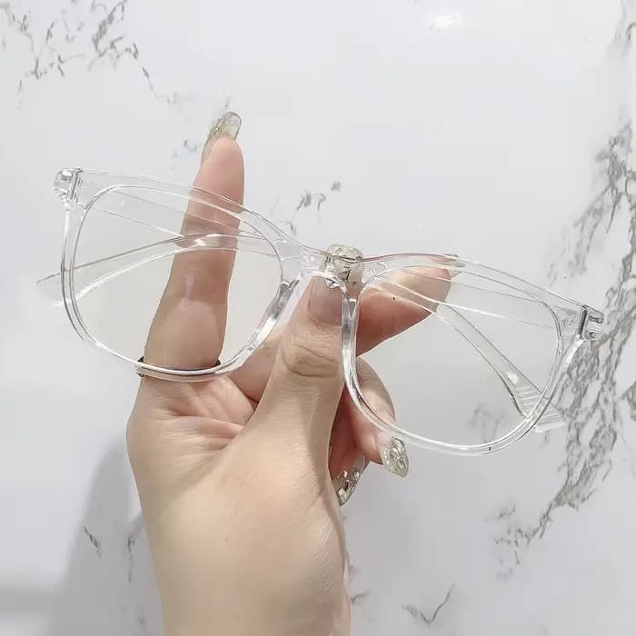 Lunettes d'ordinateur transparentes, monture carrée Anti-lumière bleue pour femmes et hommes, lunett