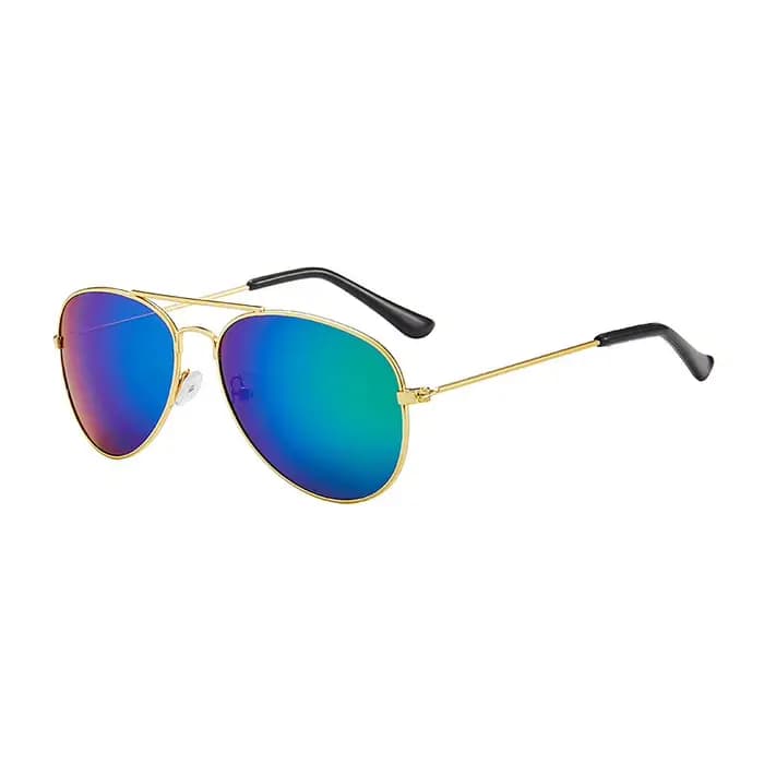 Lunettes de soleil nouvelle mode pour bébés, garçons et filles, lunettes de soleil pilote, monture e