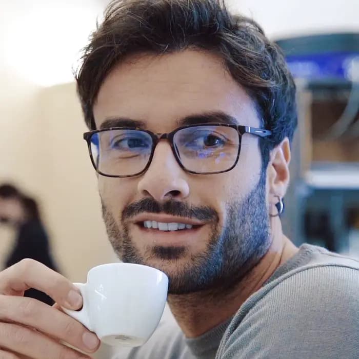 ZENOTTIC 2026 Lunettes de protection anti-lumière bleue tendance pour hommes, monture optique carrée