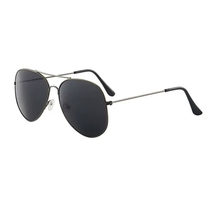 Lunettes de soleil pilote classiques pour hommes et femmes, polarisées, Vintage, rayons métalliques,