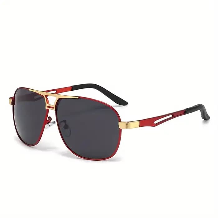 Lunettes De Soleil dégradées De mode pour hommes, grande monture, pilote, Design Anti-reflet, Lunett