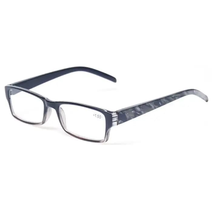 Lunettes de Prescription, monture rectangulaire, charnière à ressort, bras plus larges, mode hommes 