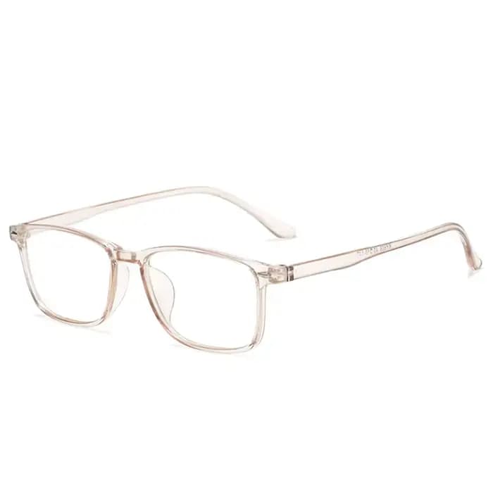 Lunettes photochromiques caméléon pour hommes et femmes Lunettes rectangulaires à changement de coul