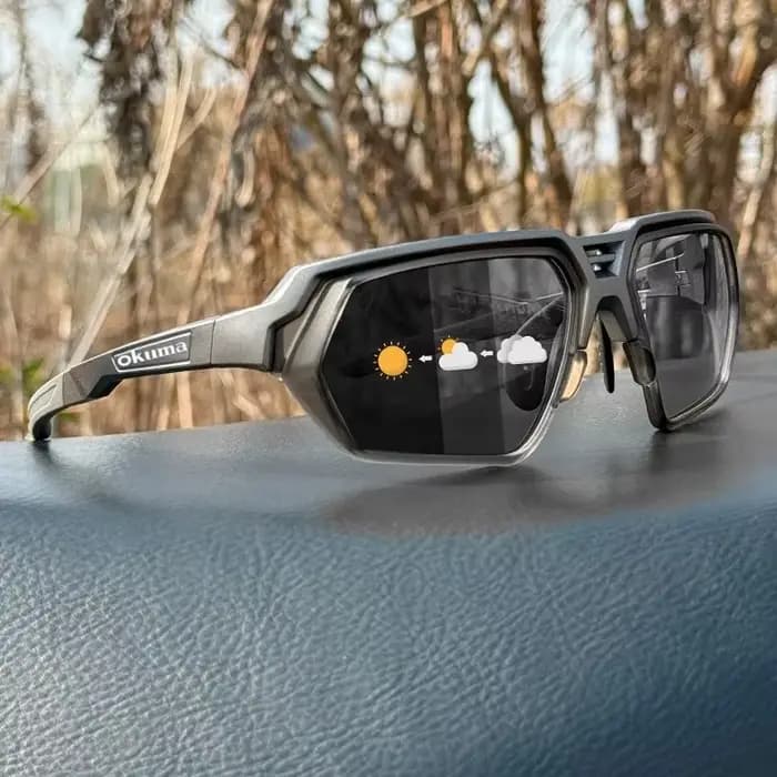 OKUMA Nouvelles lunettes de pêche d'extérieur polarisantes UV400 pour la détection des poissons, ada