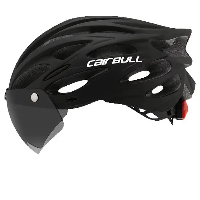 230gCAIRBULL casque ultraléger casque de montagne de route intégré moulé avec visière amovible lunet