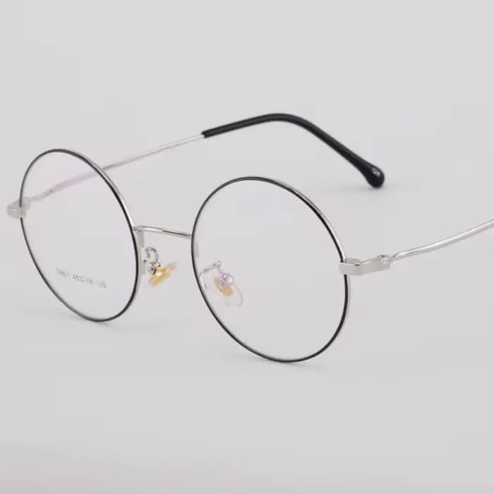 BCLEAR – lunettes rondes rétro de qualité pour hommes et femmes, montures en alliage, Vintage, verre