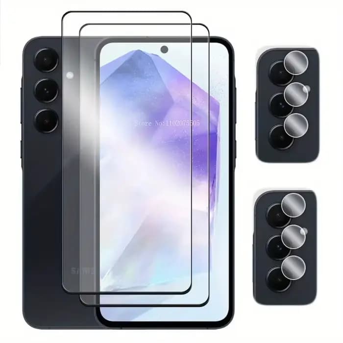 Pour SamSung Galaxy A55 verre pour SamSung A15 A16 A36 A25 A35 A55 A56 verre trempé 2.5D couverture 