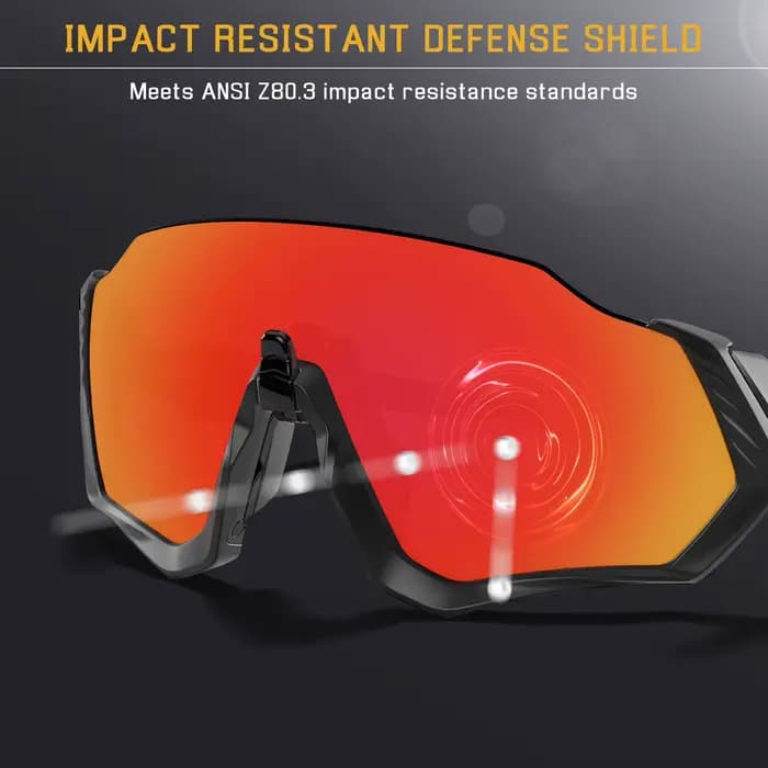 Bwake – lentilles de remplacement polarisées et non polarisées, pour lunettes de soleil Oakley Radar