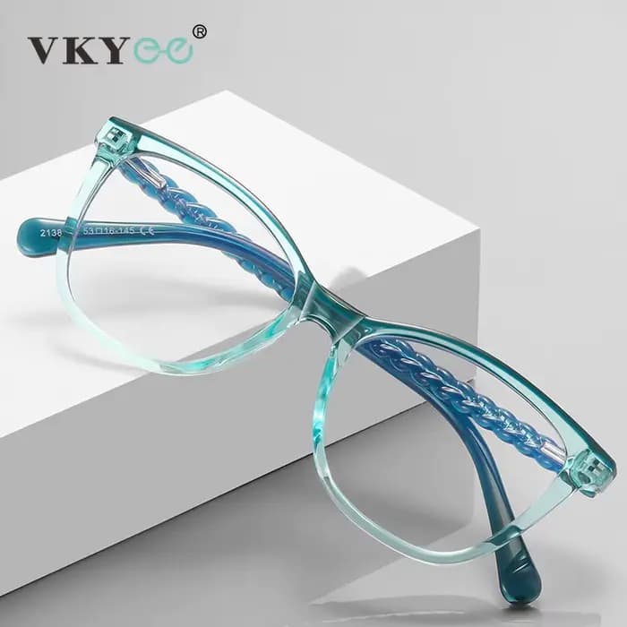 VICKY charnière à ressort myopie hypermétropie Prescription pour femmes lunettes de lecture CR39 Ant