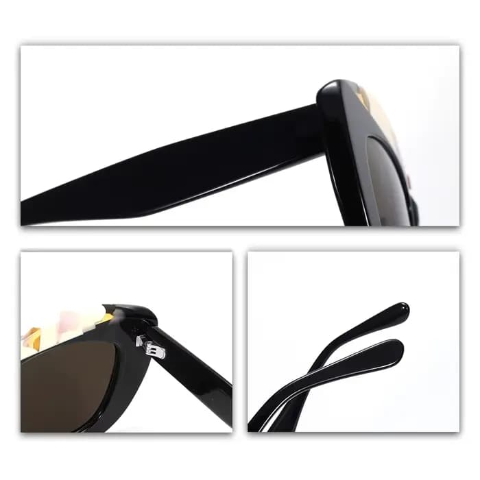 VZONE – lunettes de soleil rétro asymétriques pour jeunes femmes, monture carrée UV400, polarisées, 