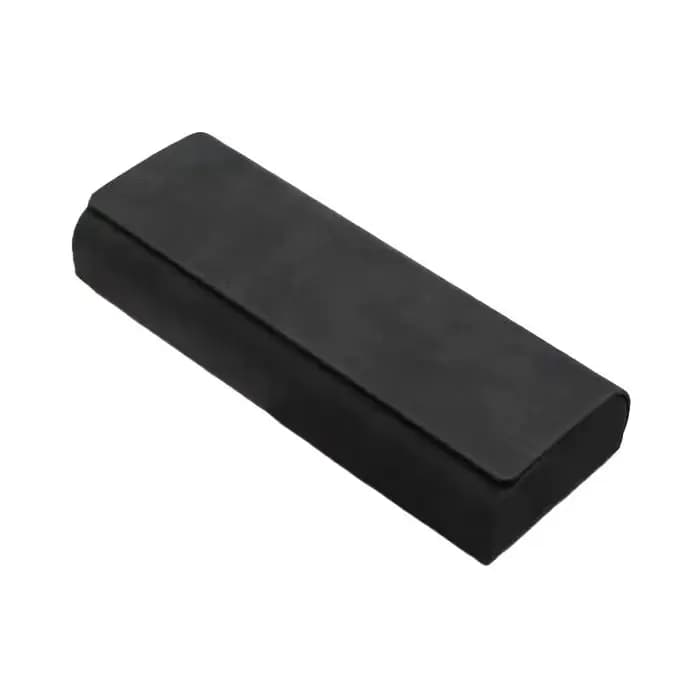 Étui rigide pour lunettes, étui pour lunettes homme femme, boîte à lunettes en cuir PU