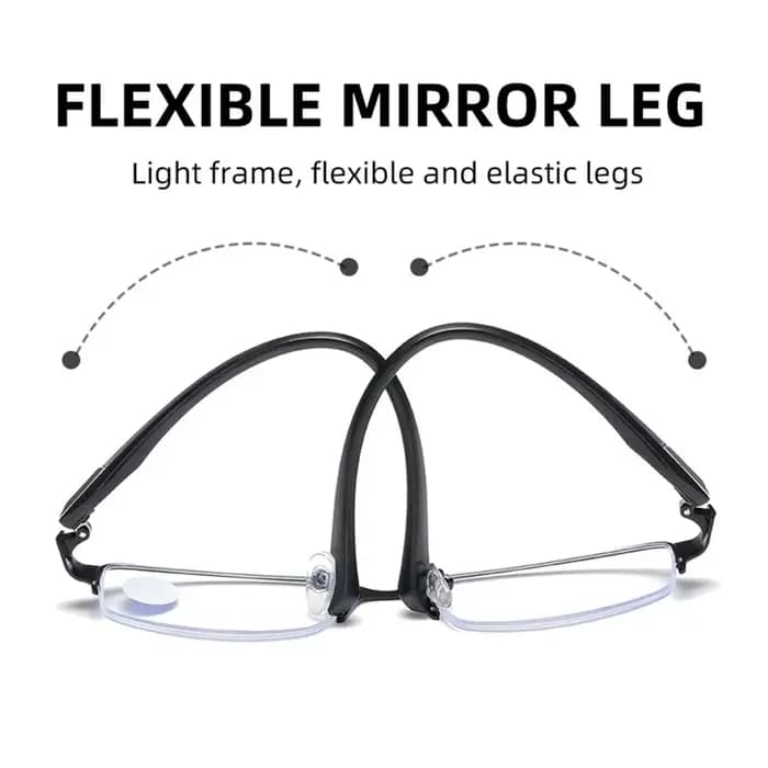 Lunettes de lecture multifocales progressives d'affaires, lunettes de presbytie de près et de loin, 