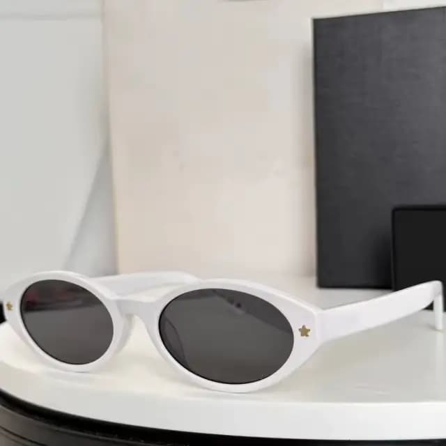 Lunettes de soleil ovales en acétate pour femme, nouvelle collection 2025, de marque, tendance, rétr