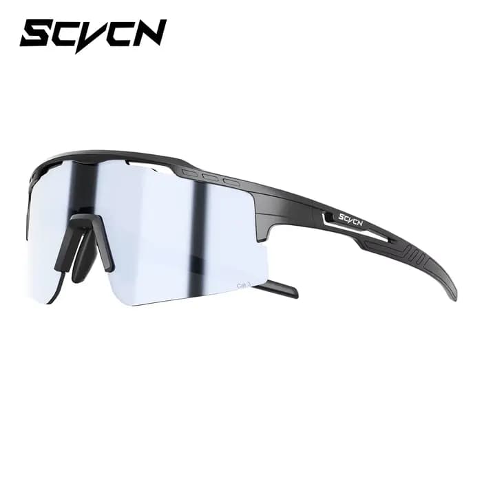 Lunettes de soleil de montagne SCVCN UV400, coupe-vent et anti-UV, pour VTT, randonnée, course à pie