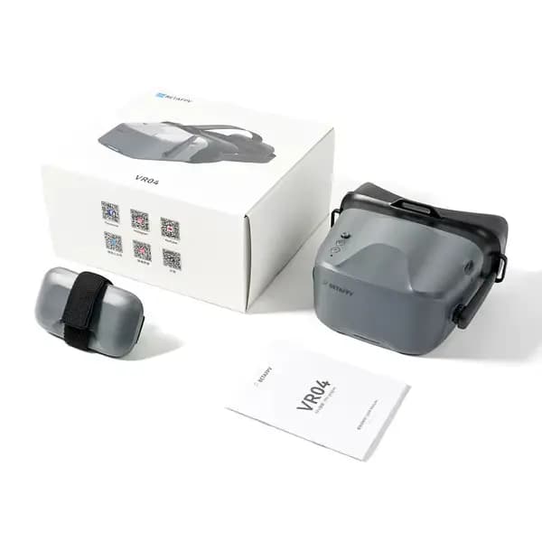 Lunettes FPV B E T A FPV VR04, version analogique/HD, 4,3 pouces, 48 canaux, résolution 800*480, ave