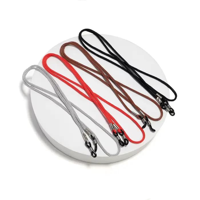 5ps réglable lunettes sangle support anti-dérapant lunettes cordon corde, sport lunettes de soleil c