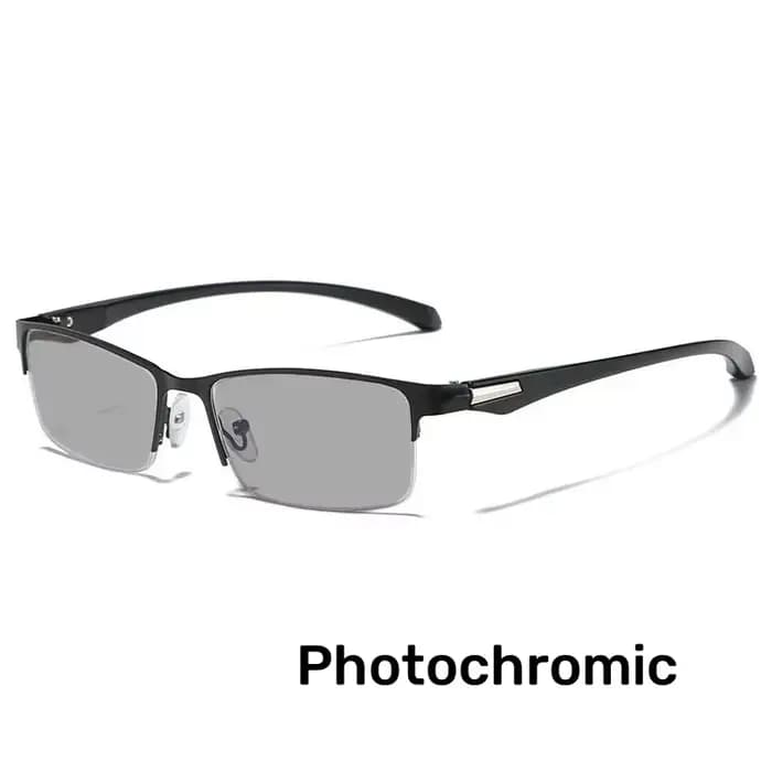 Lunettes de lecture photochromiques à couleur changeante pour hommes, lunettes de vue lointaine, hau