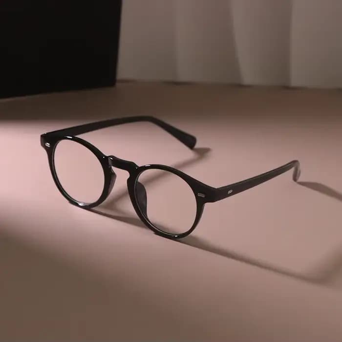 Lunettes rondes rétro femmes hommes marque circulaire Vintage lunettes cadre mâle lentille claire mi