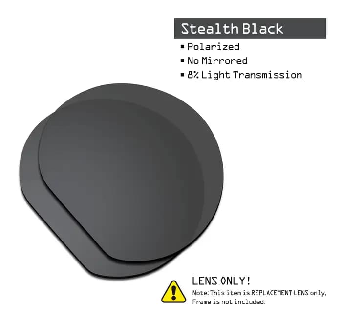 SmartVLT – lentilles de remplacement polarisées, pour lunettes de soleil Oakley Meta HSTN OW8002 51m