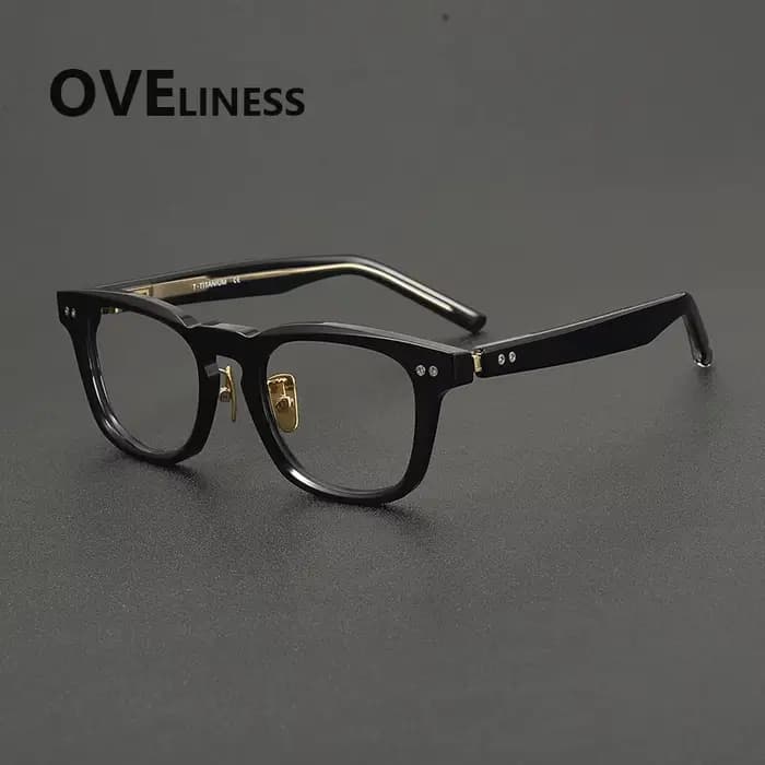 2026 montures de lunettes en acétate hommes femmes nouvelle marque Design rétro Vintage lunettes ron