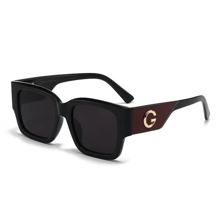 Lunettes de soleil de marque de luxe G Fashion pour femmes et hommes, lunettes carrées élégantes de 