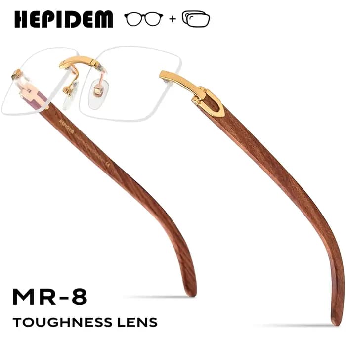 HEPIDEM lunettes de Prescription progressives personnalisé photochromique myopie lentilles optiques 